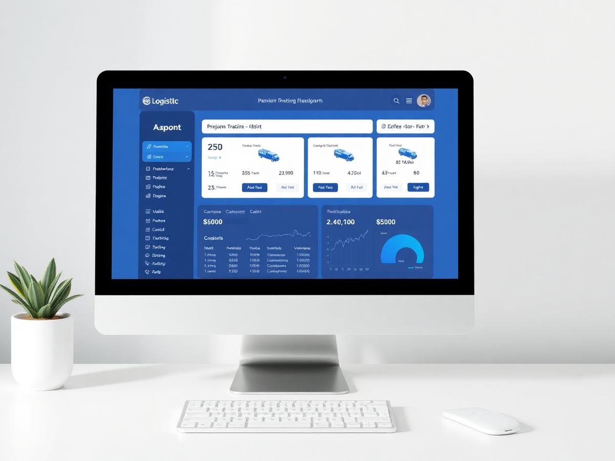 Vertex Logistics — Transport Company by NovaDev